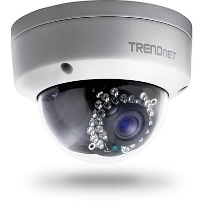 Outdoor 3MP Full HD PoE Dome Day/Night Network Camera