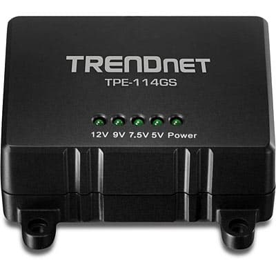 Gigabit Power over Ethernet (PoE) Splitter