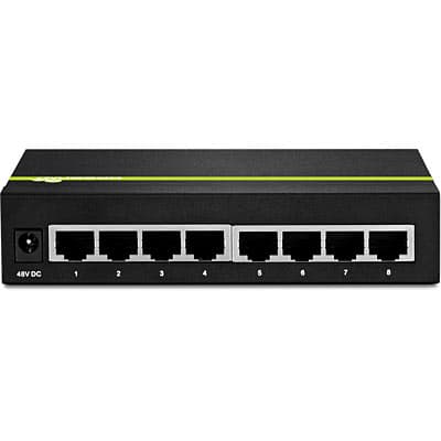 8-Port GREENnet Gigabit PoE+ Switch